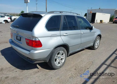 2005 BMW X5 4.4I z USA, uszkodzony, nr VIN 5UXFB53515LV11469